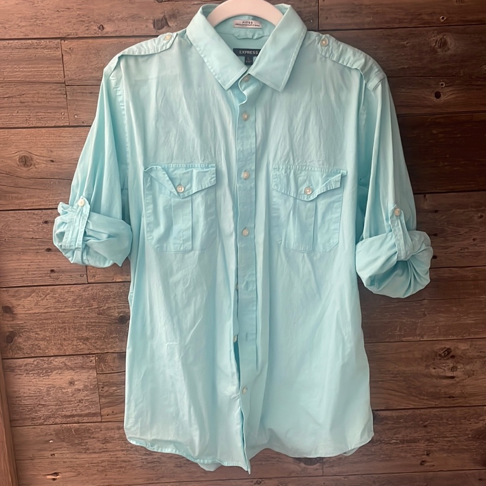 Express-Relaxed Style Button-Teal - image 1
